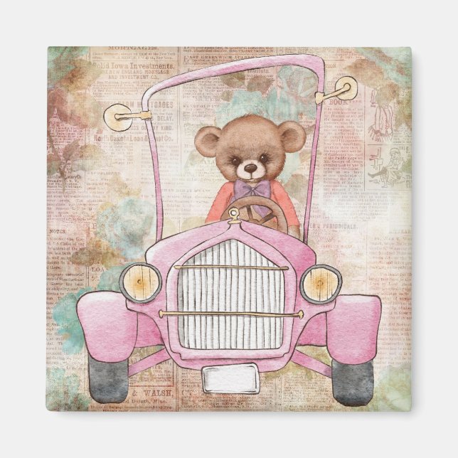 Imán Teddy Bear Magnet (Frente)