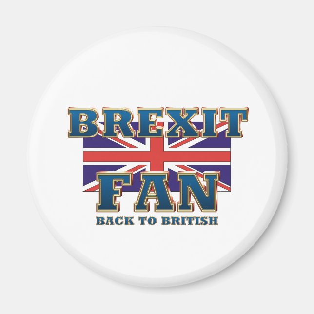 Imán TEE Brexit Fan (Frente)