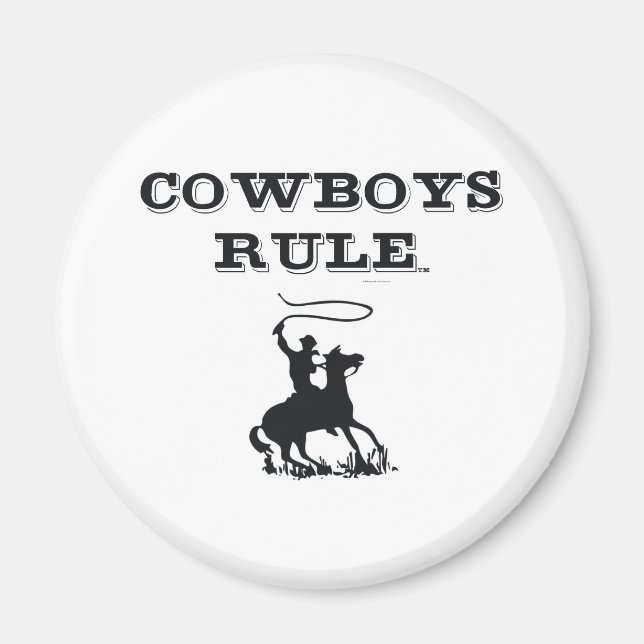 Imán TEE Cowboys Rule (Frente)