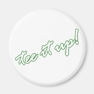 Imán ¡Tee! ¡Guerrillos de golf!