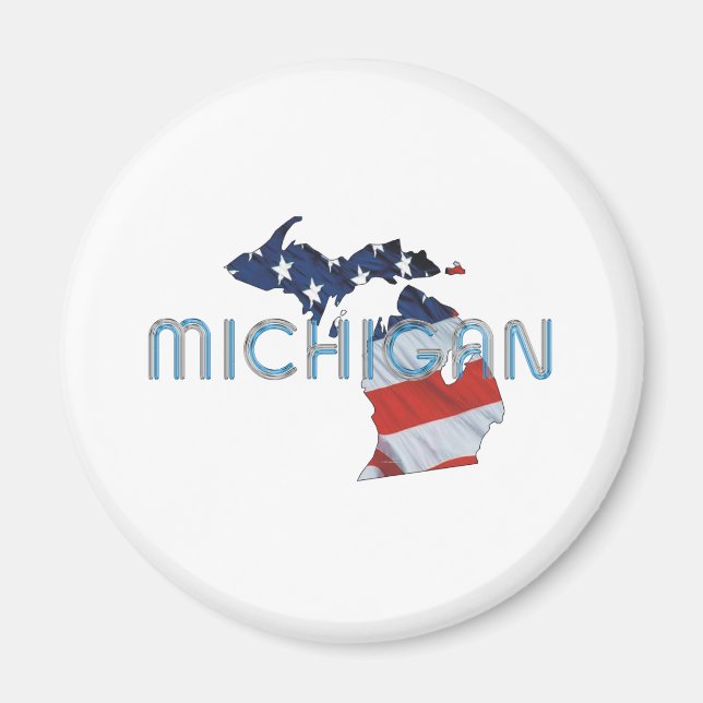 Imán TEE Michigan Patriot (Frente)