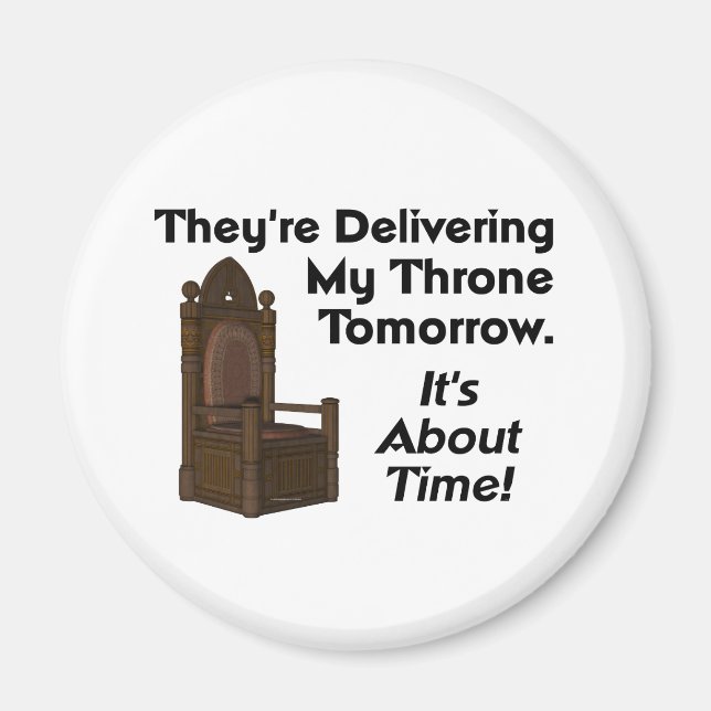 Imán TEE My Throne (Frente)