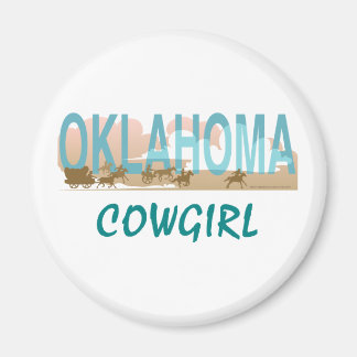 Imán TEE Oklahoma Cowgirl