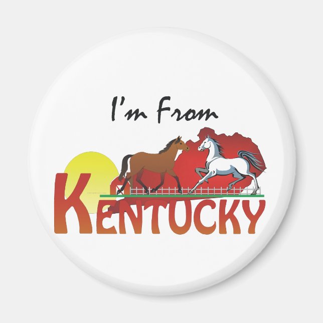 Imán TEE, soy de Kentucky (Frente)