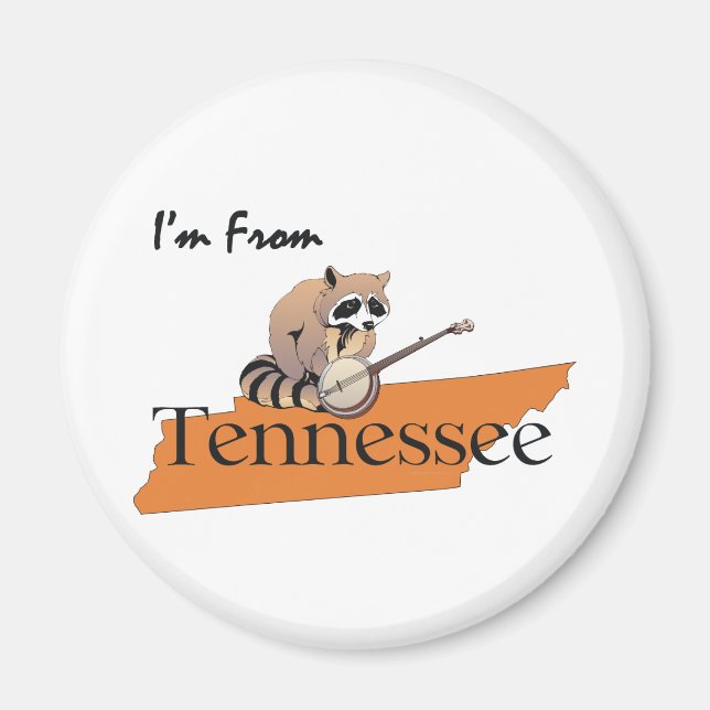 Imán TEE Soy de Tennessee (Frente)