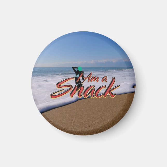Imán TEE Soy un Snack (Frente)
