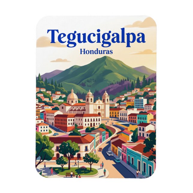 Imán Tegucigalpa Honduras (Vertical)