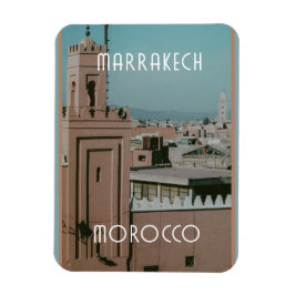 Imán Tejados de Marrakech, Marruecos