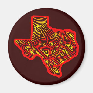 Imán Tejas Scribbleprints