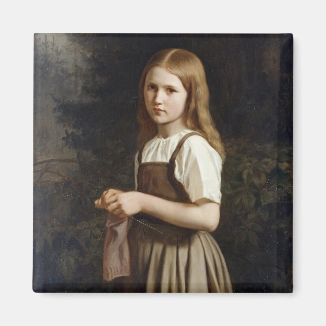 Imán Tejido chica, 1854 (Frente)