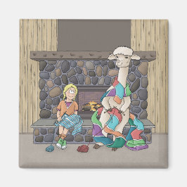 Imán Tejido de Alpaca