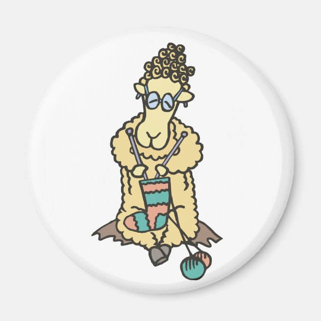 Imán Tejido de oveja (Frente)