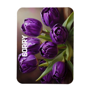 Imán Tejidos morados