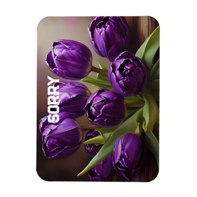 Imán Tejidos morados (Vertical)