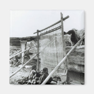 Imán Tejidos navajos, c.1914