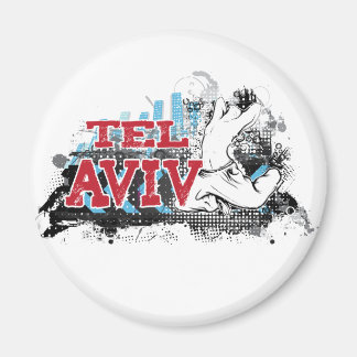 Imán TEL AVIV - Un estilo burdo de la ciudad número uno
