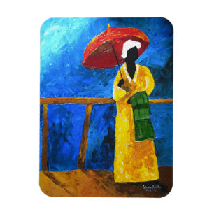 Imán Tela escocesa verde en el broadwalk 2008