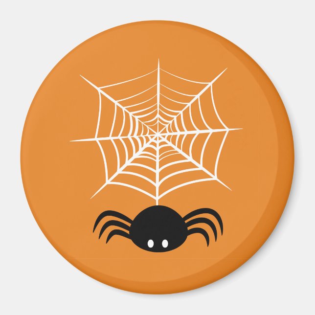 Imán Telaraña de Halloween  (Frente)