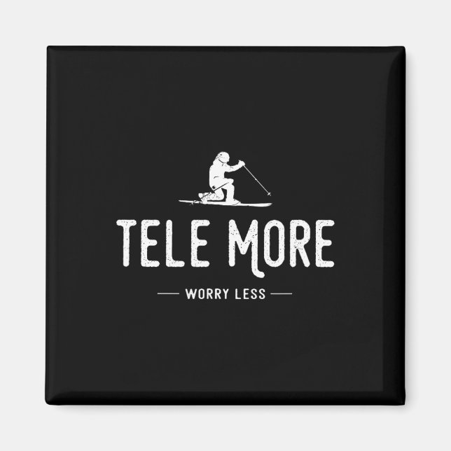 Imán Tele Más Preocupación Menos (Frente)