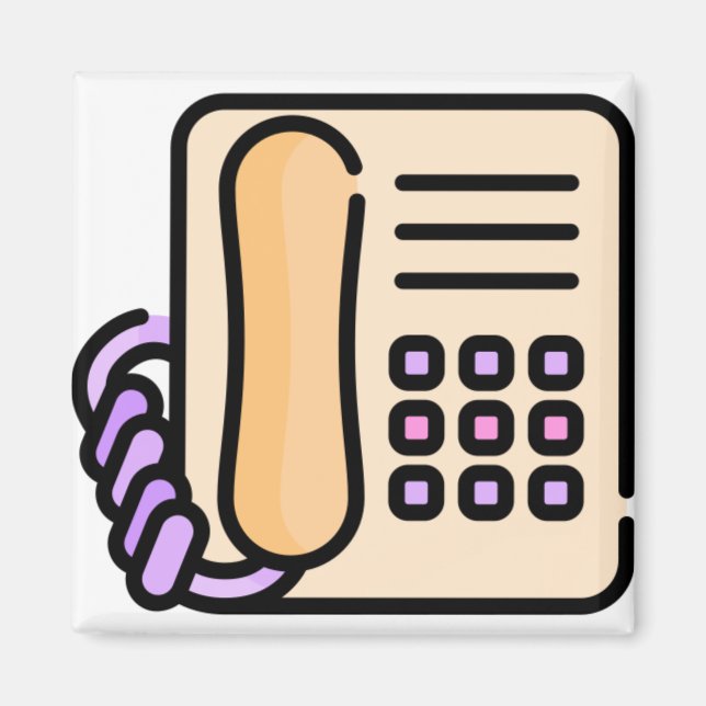 Imán Teléfono (Frente)