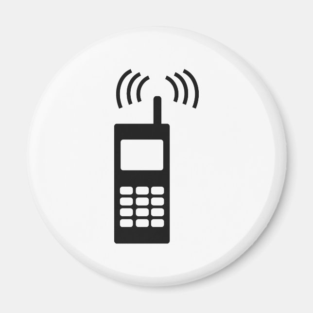 Imán teléfono celular celly mobil práctico (Frente)