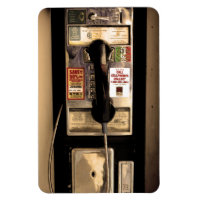 Teléfono de pago antiguo