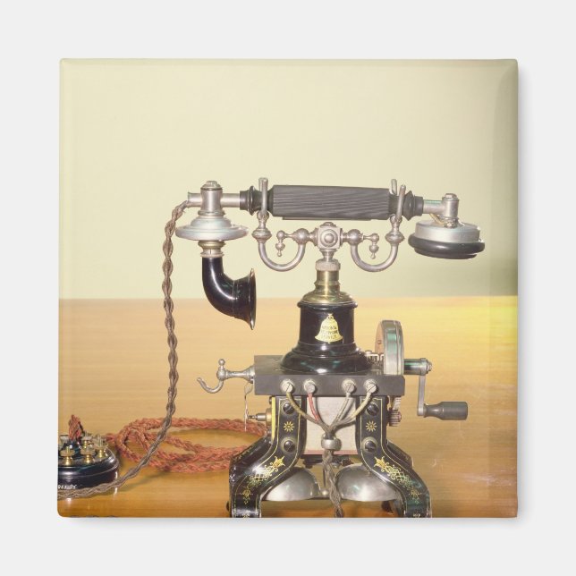 Imán Teléfono Ericsson, 1890 (Frente)