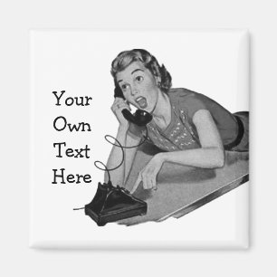 Imán Teléfono retro