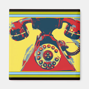 Imán Teléfono retro