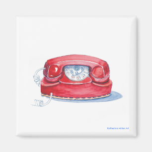 Imán Teléfono rojo