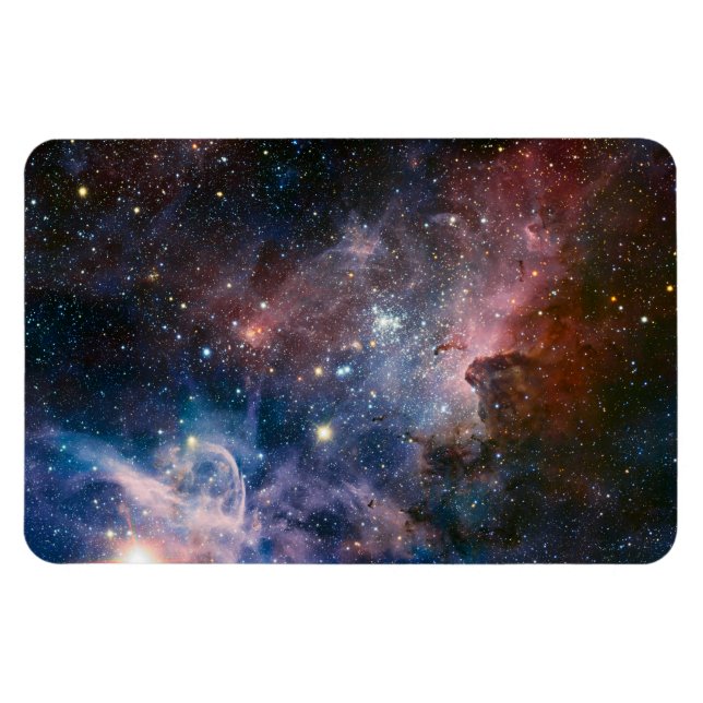 Imán Telescopio Hubble de la Nebulosa de la Carina Roja (Horizontal)