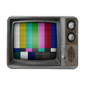 Imán Televisión antigua