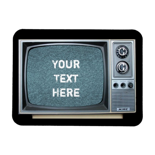 Imán Televisión portátil con estático (Horizontal)