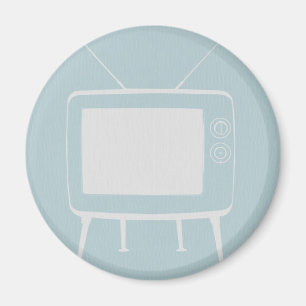 Imán Televisión vieja