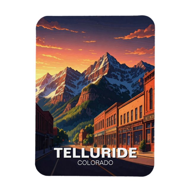 Imán Telluride Colorado (Vertical)