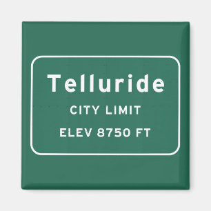Imán Telluride Colorado co Interstate Highway Freeway :