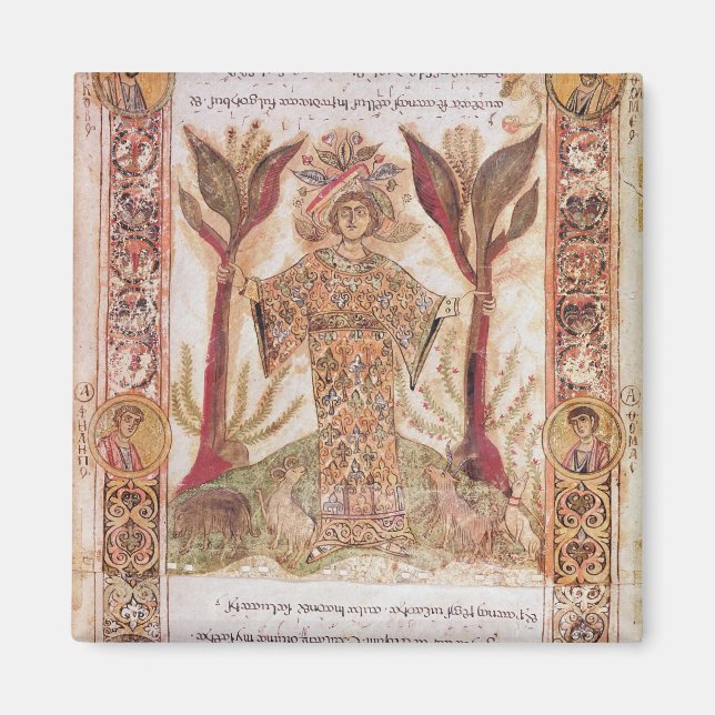 Imán Tellus, de Exultet I, c.1030 (Frente)