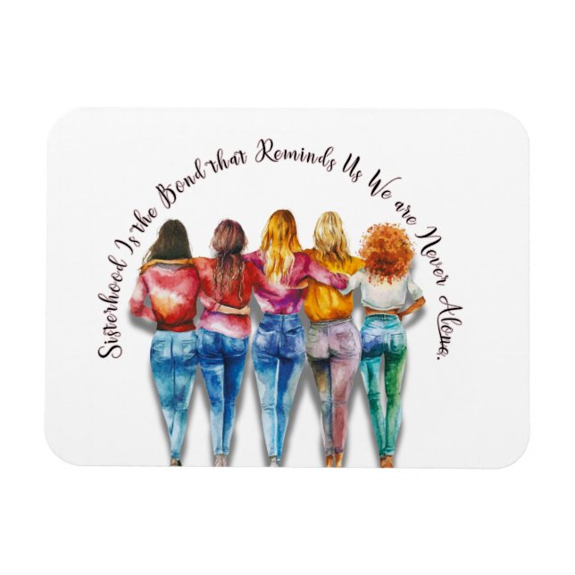 Imán Tema de la hermandad (Horizontal)