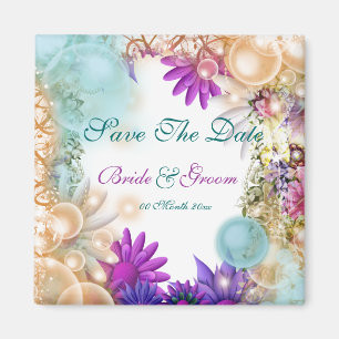 Imán Tema de la playa fiesta tropical elegante