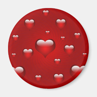 Imán Tema del amor de los corazones