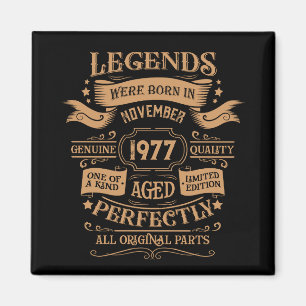 Imán Tema del whisky de cumpleaños vintage personalizad