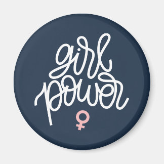Imán Tema feminista "Poder Chica"