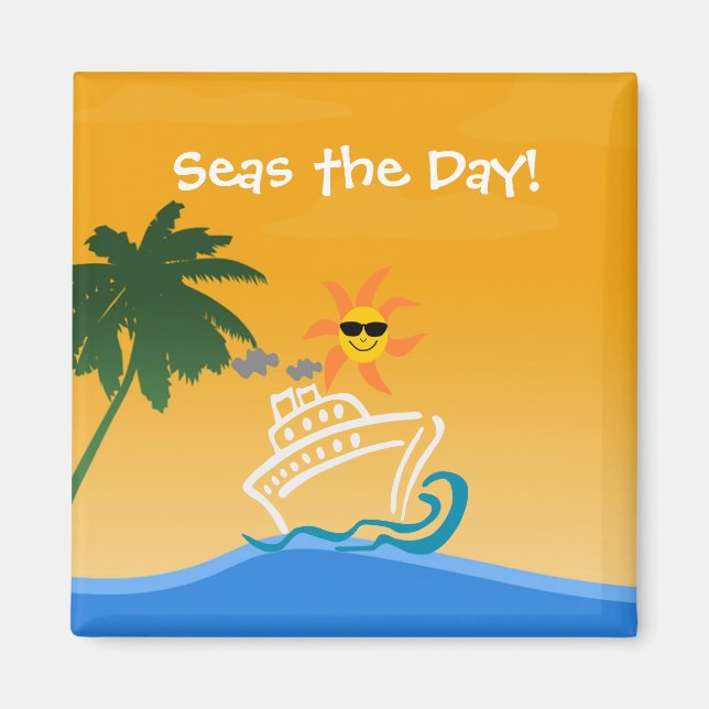 Imán temático de crucero (Frente)