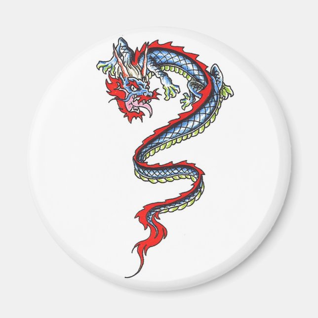 imán temático Guay Oriental Dragon (Frente)