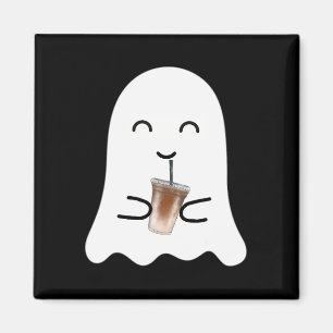 Imán Temblorosa temporada de café pequeño fantasma Hall