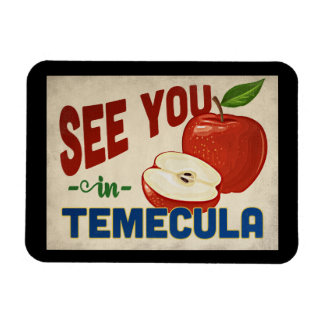 Imán Temecula California Apple - Viajes de época