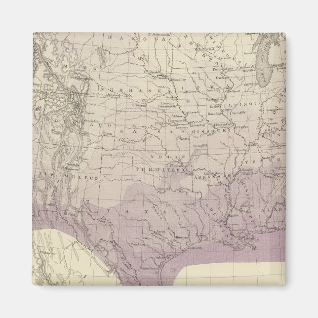 Imán Temperatura de Estados Unidos (Frente)