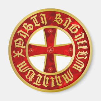 Imán Templarios cruz/cruz de caballero/Crusaders cross