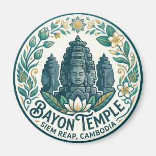 Imán Templo Bayon Camboya