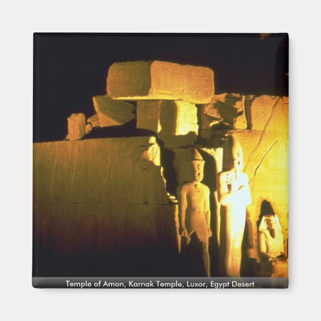 Imán Templo de Amón, Templo Karnak, Lujo, Desierto de E (Frente)